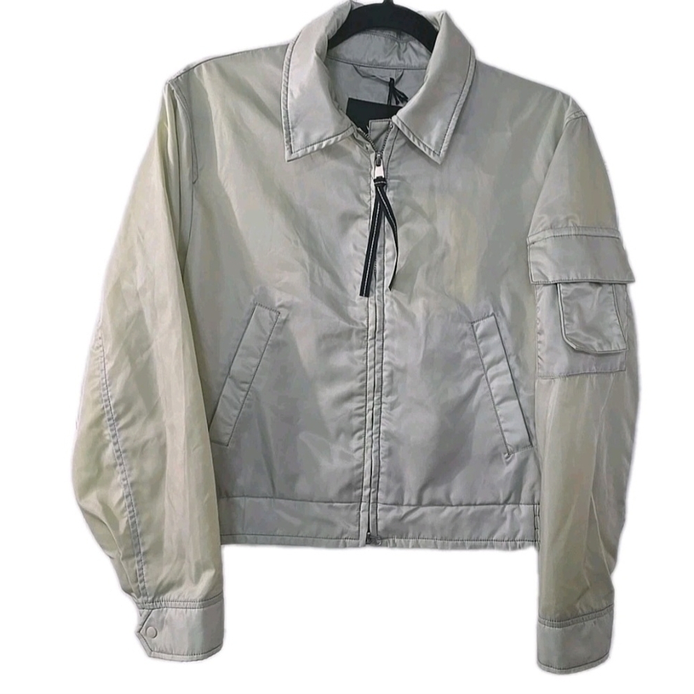 SPIEWAK Waterproof Windproof Duty Titan Garage Jacket Light Green Size Small NWT